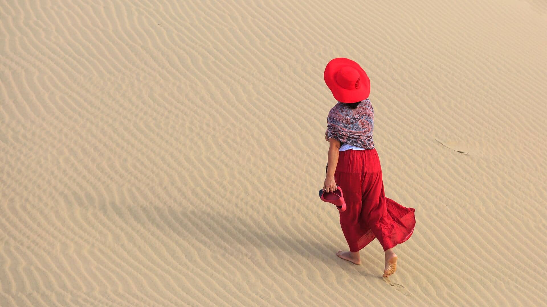 Is walking on sand dunes good for your health?