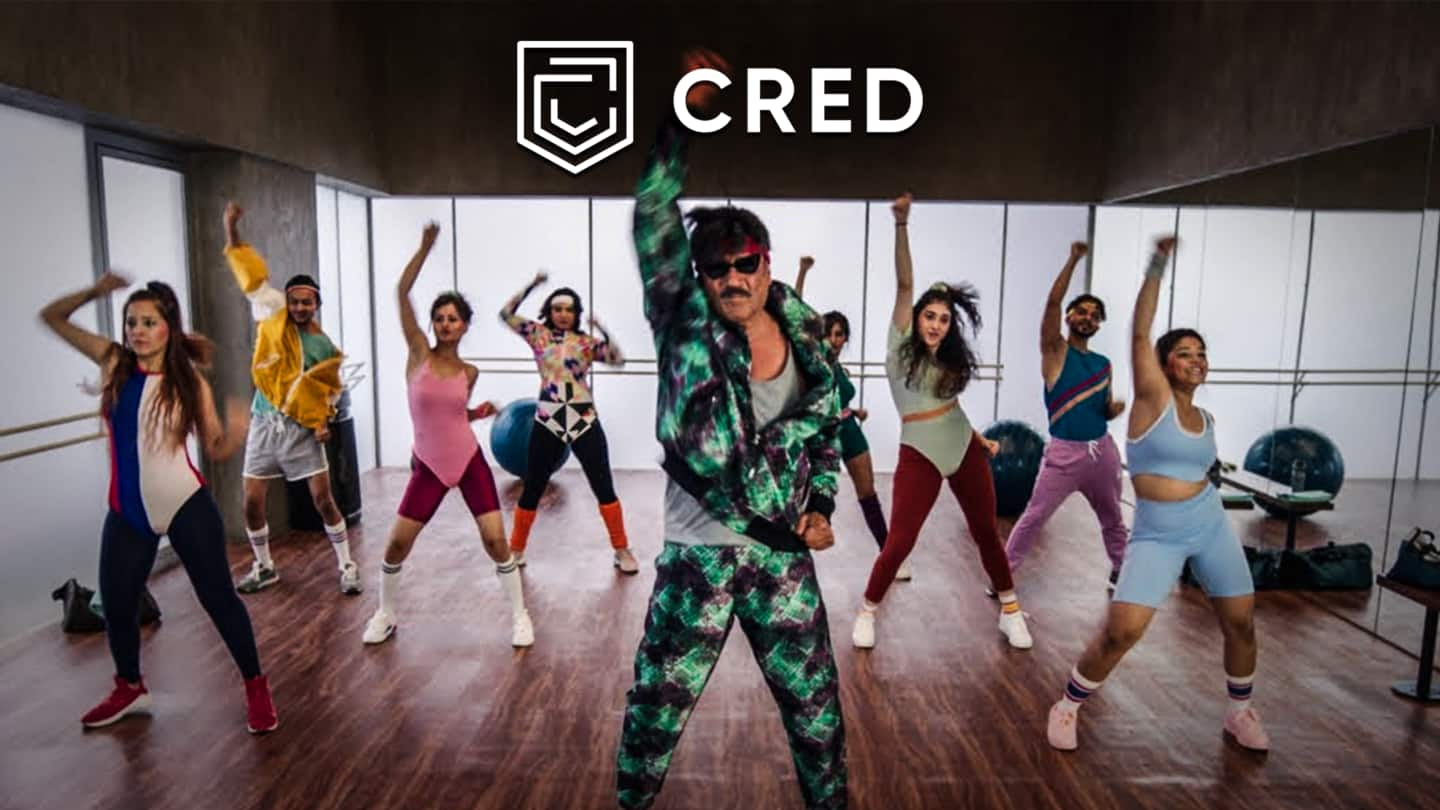 Jackie Shroff does Zumba in CRED advertisement, Anil Kapoor reacts