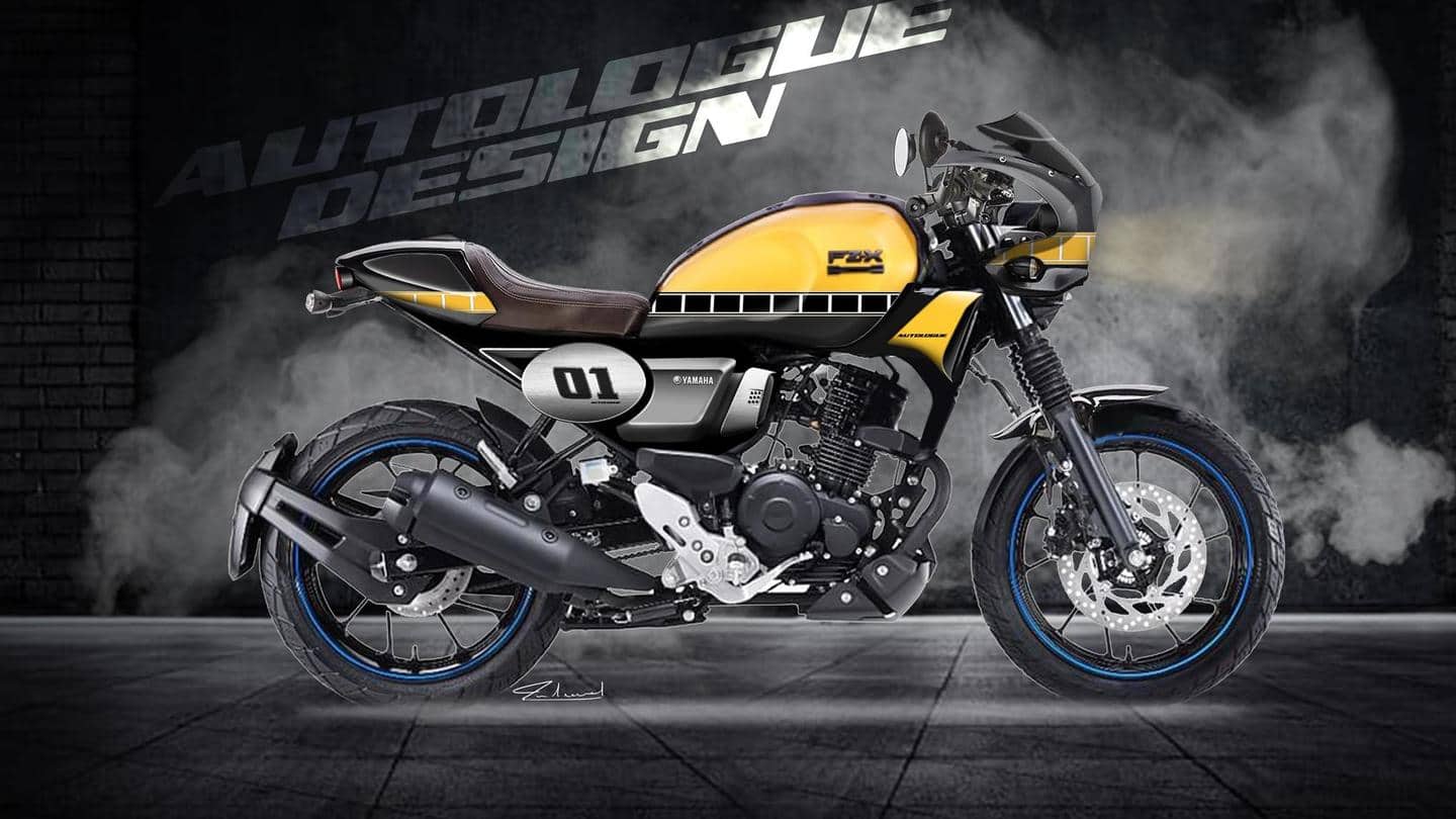 Yamaha reveals custom designed FZ-X cafe racer bike