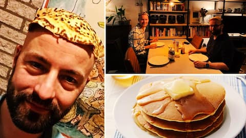 Dutch people are putting pancakes on their heads! Here's why