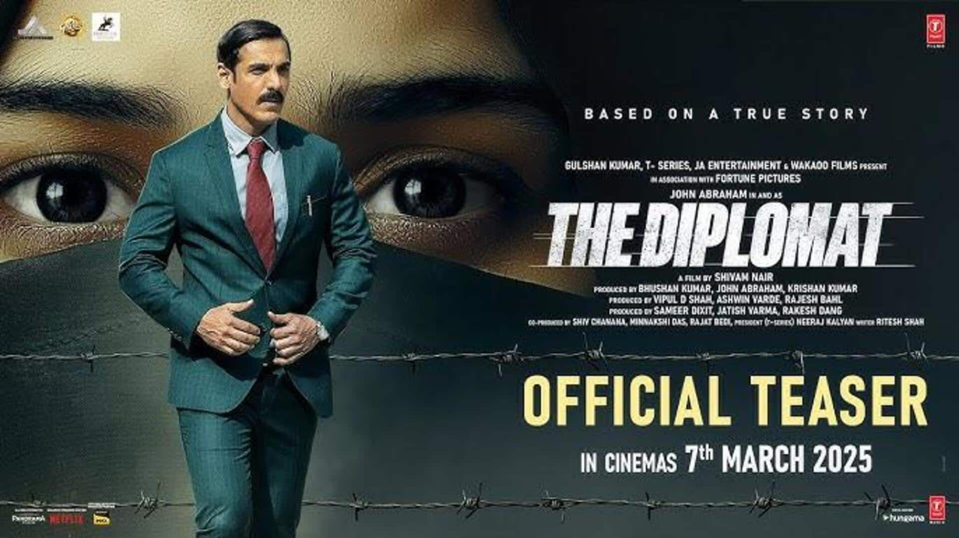 'The Diplomat' teaser: John Abraham steps into a high-stakes rescue