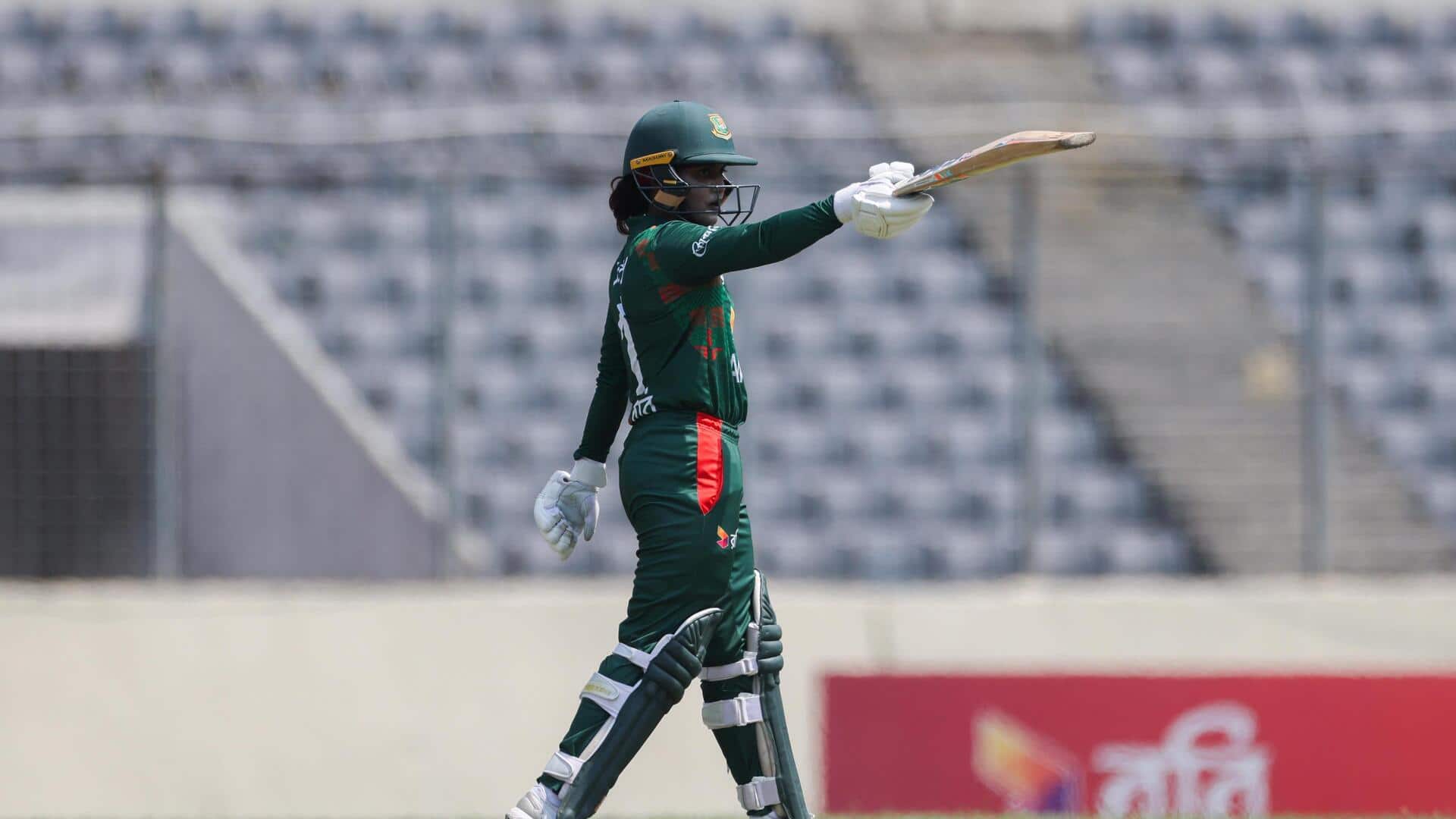 Women's World Cup: Sharmin and Sultana hit half-centuries versus SL Women's World Cup: Sharmin and Sultana hit half-centuries versus SL