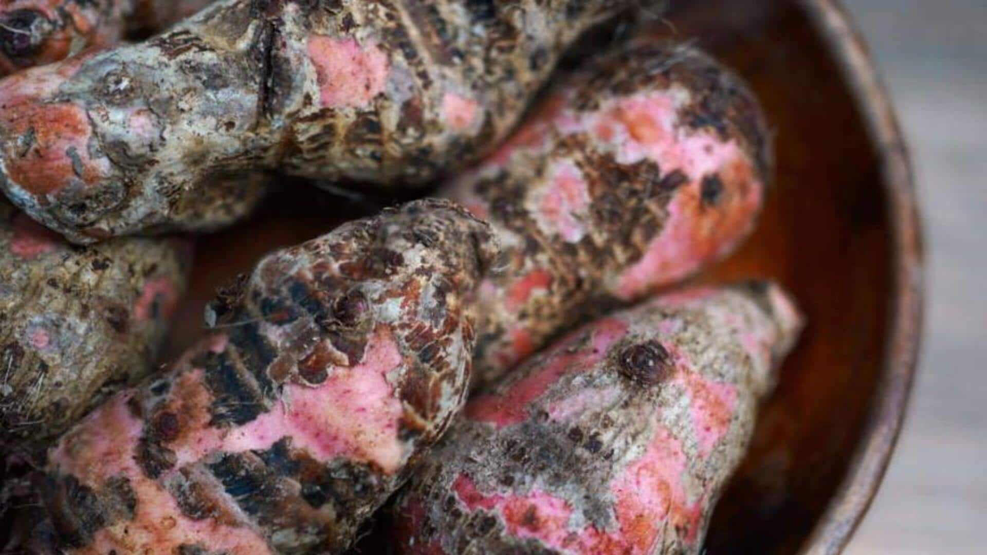 Taro root + wasabi: Now you must try this combo!