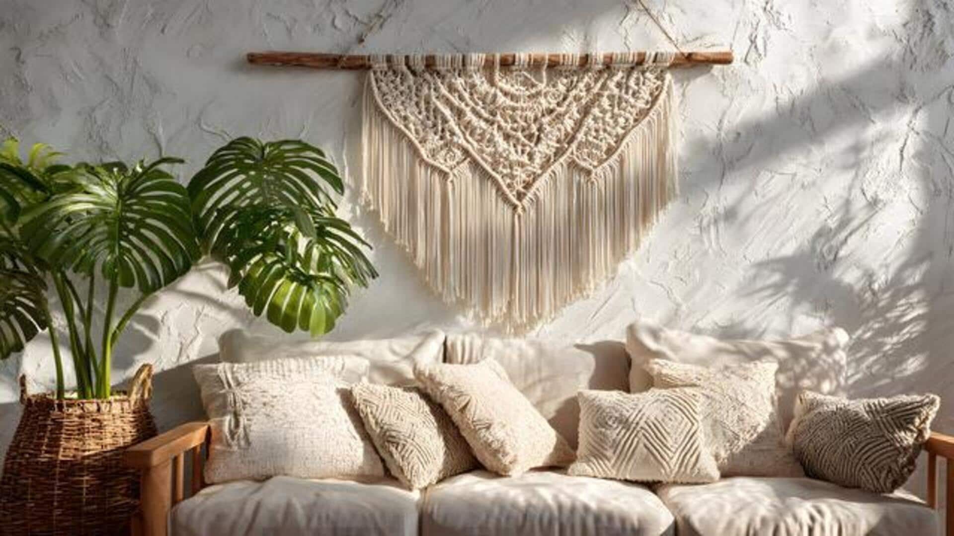 DIY: Create stunning wall decor with jute 