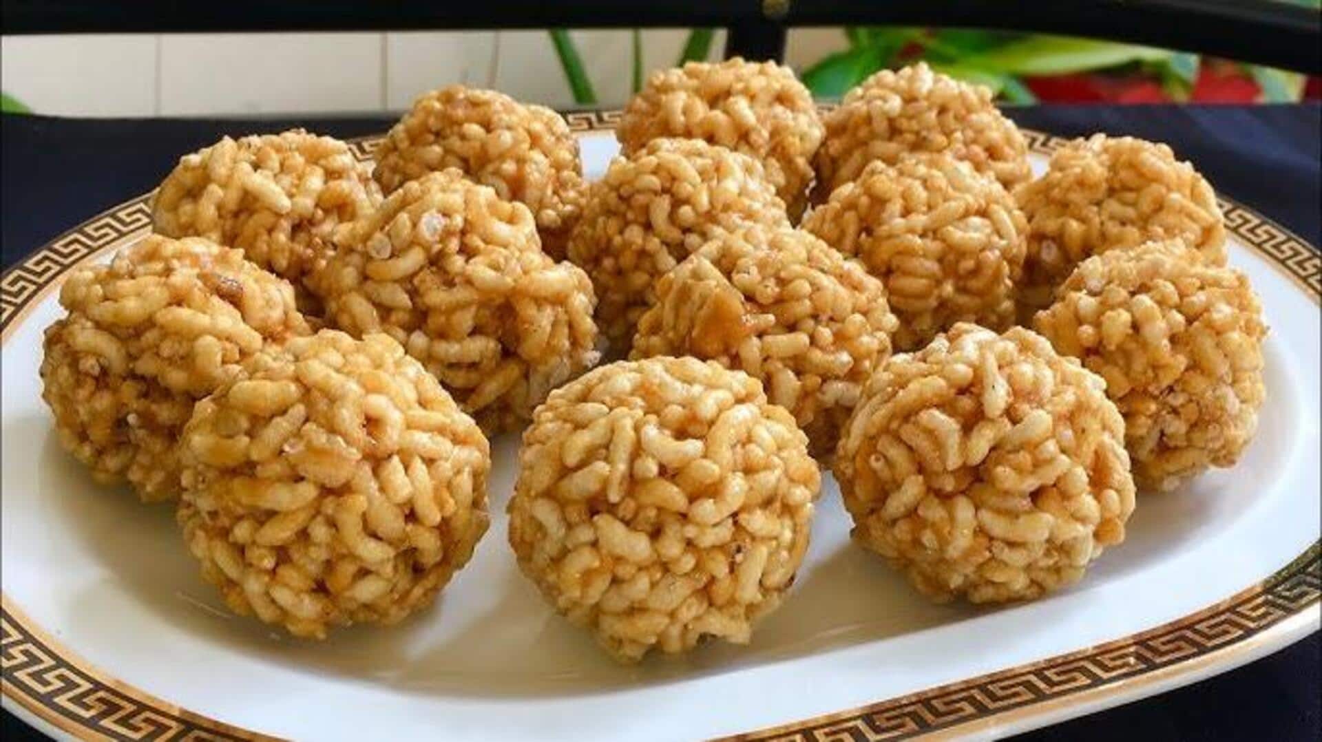 Turn puffed rice into these delicious sweet treats 