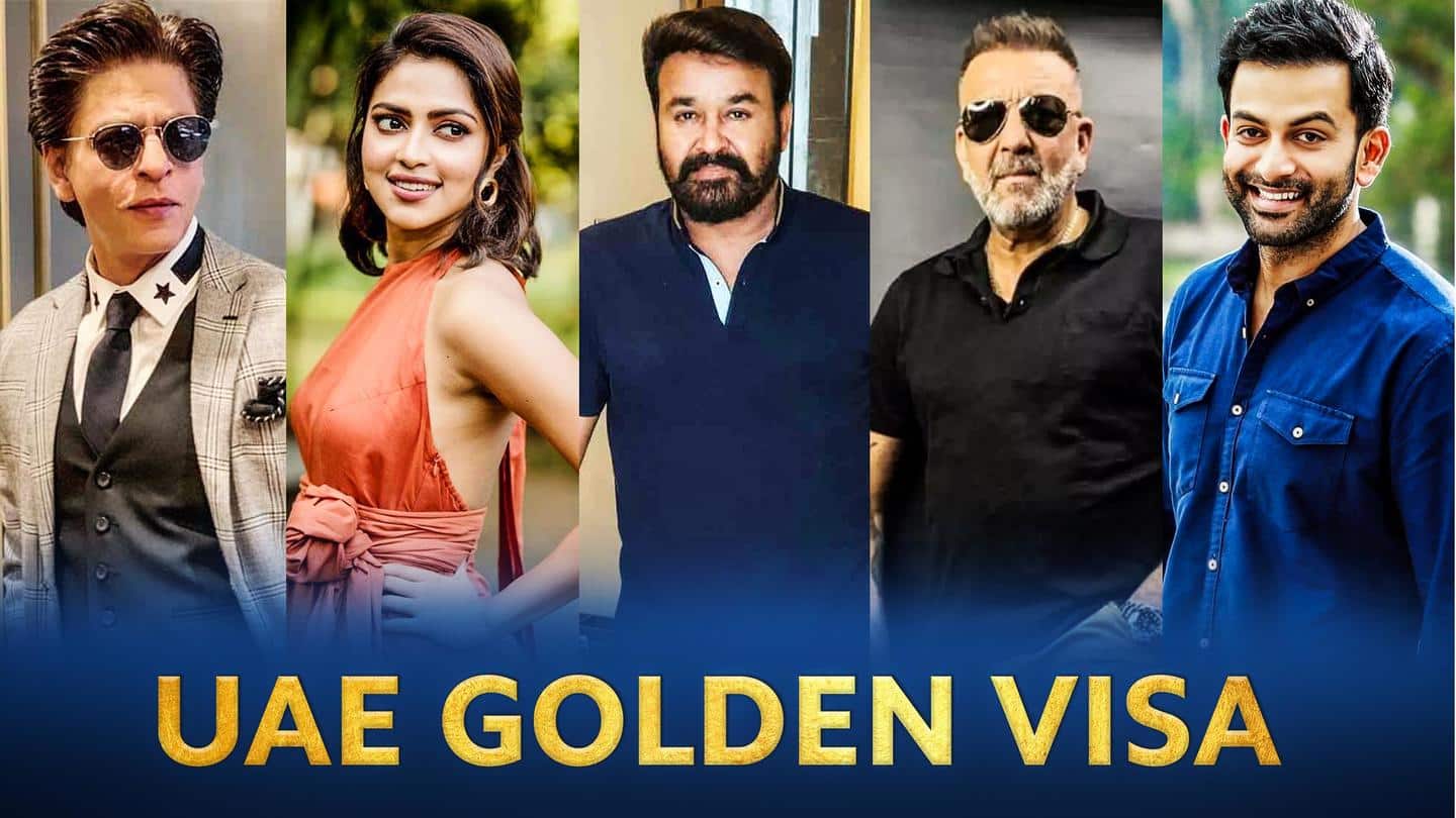 SRK to Mohanlal, these 5 actors received UAE golden visa