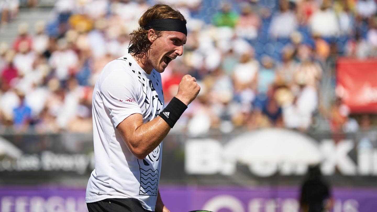 Stefanos Tsitsipas wins Mallorca Championships: His stats on grass courts