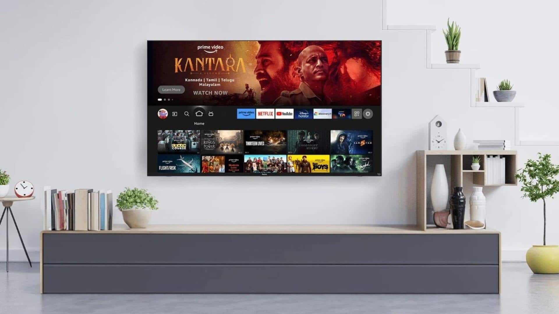 Redmi launches Fire OS-based 4K TV at Rs. 25,000