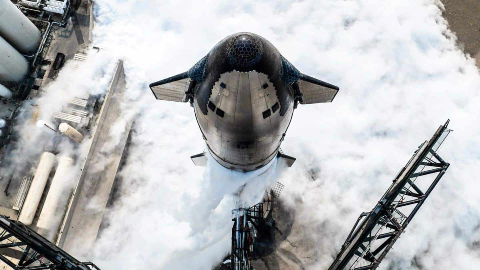 SpaceX completes Super Heavy static fire before Starship flight 11 SpaceX completes Super Heavy static fire before Starship flight 11