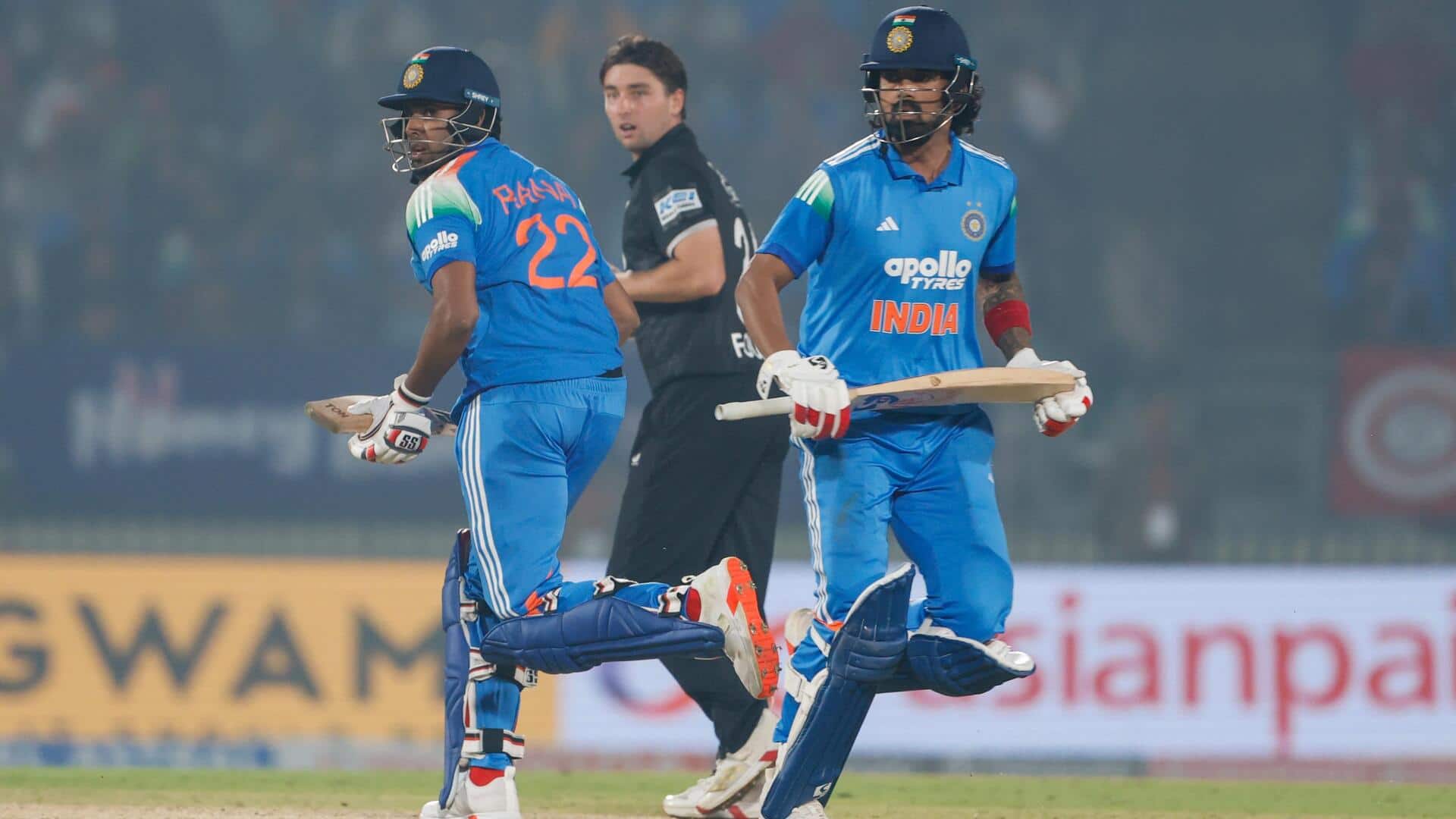 India win their eighth successive ODI against New Zealand: Stats