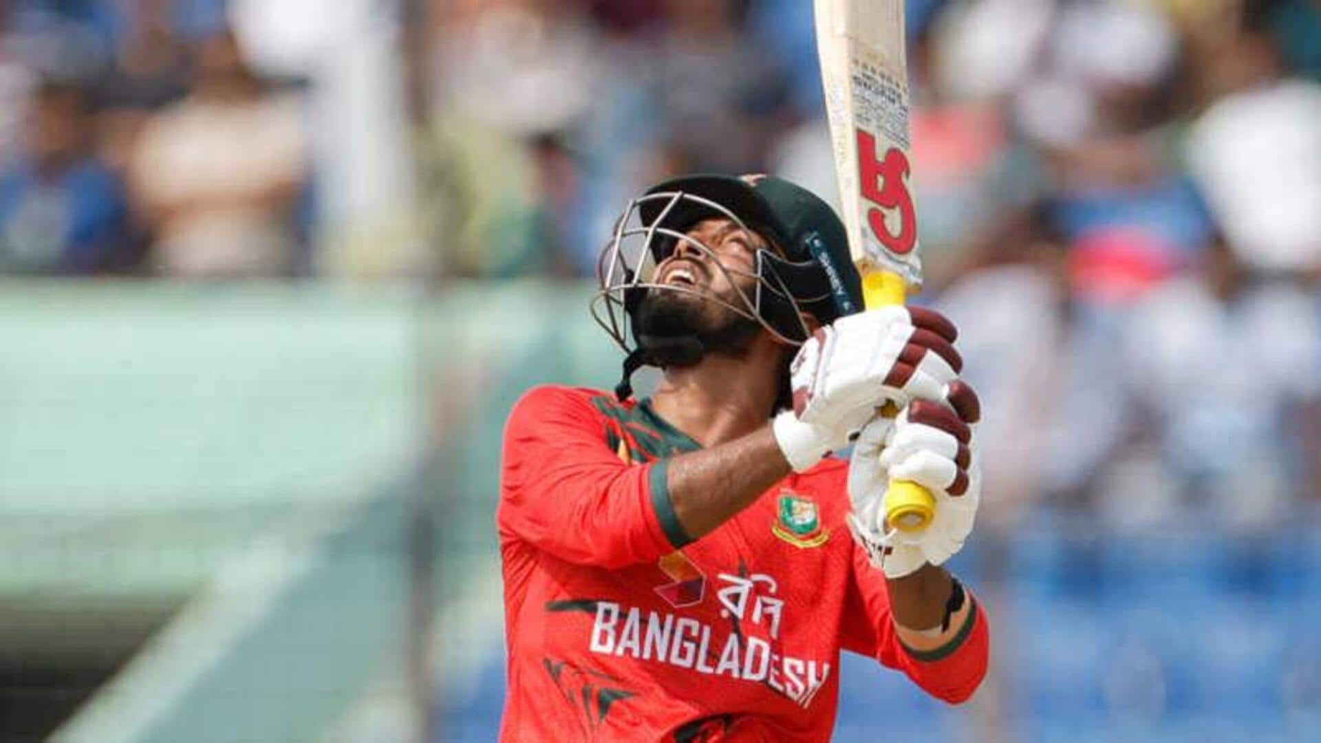 Why Towhid Hridoy will lead Bangladesh in Zimbabwe T20I series