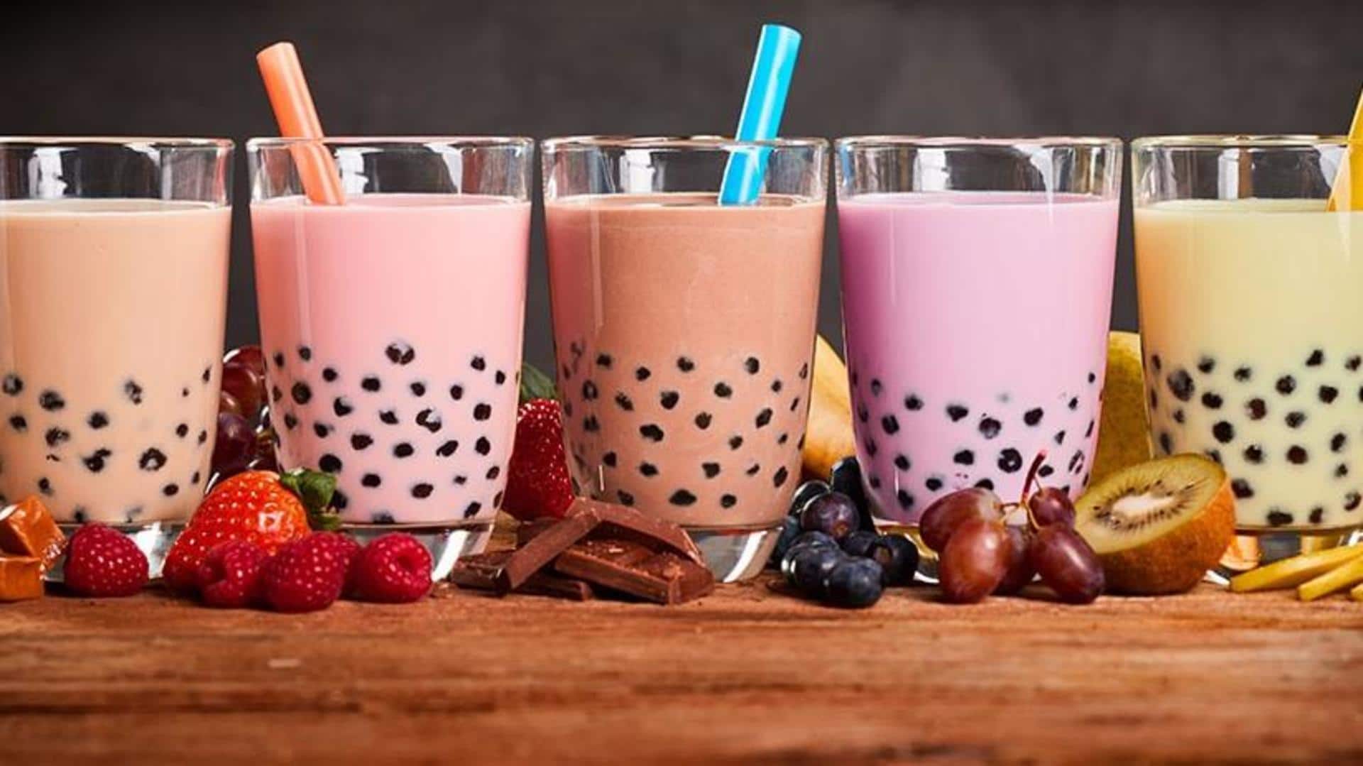 National Bubble Tea Day: 5 recipes to try today