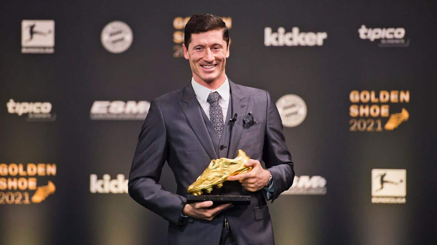 Robert Lewandowski wins European Golden Shoe: Details here