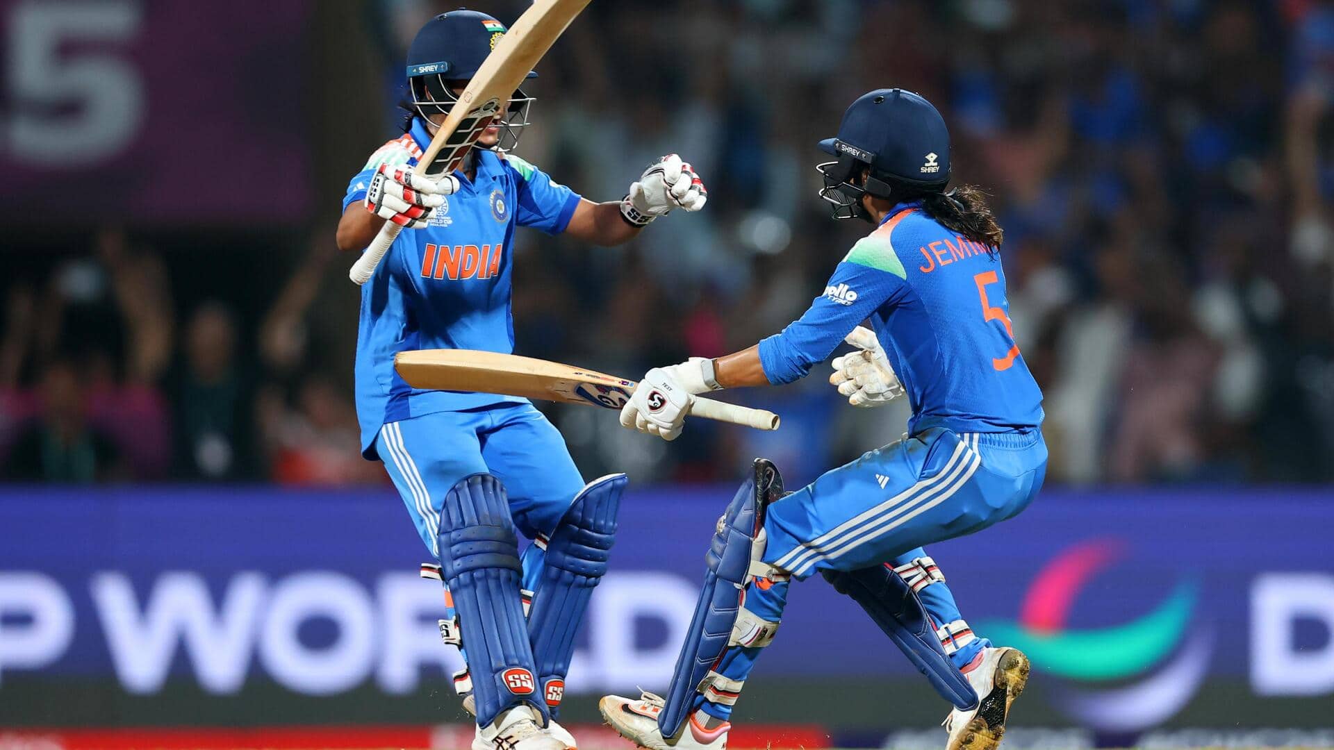 Highest successful run chases in Women's World Cup knock-out clashes Highest successful run chases in Women's World Cup knock-out clashes