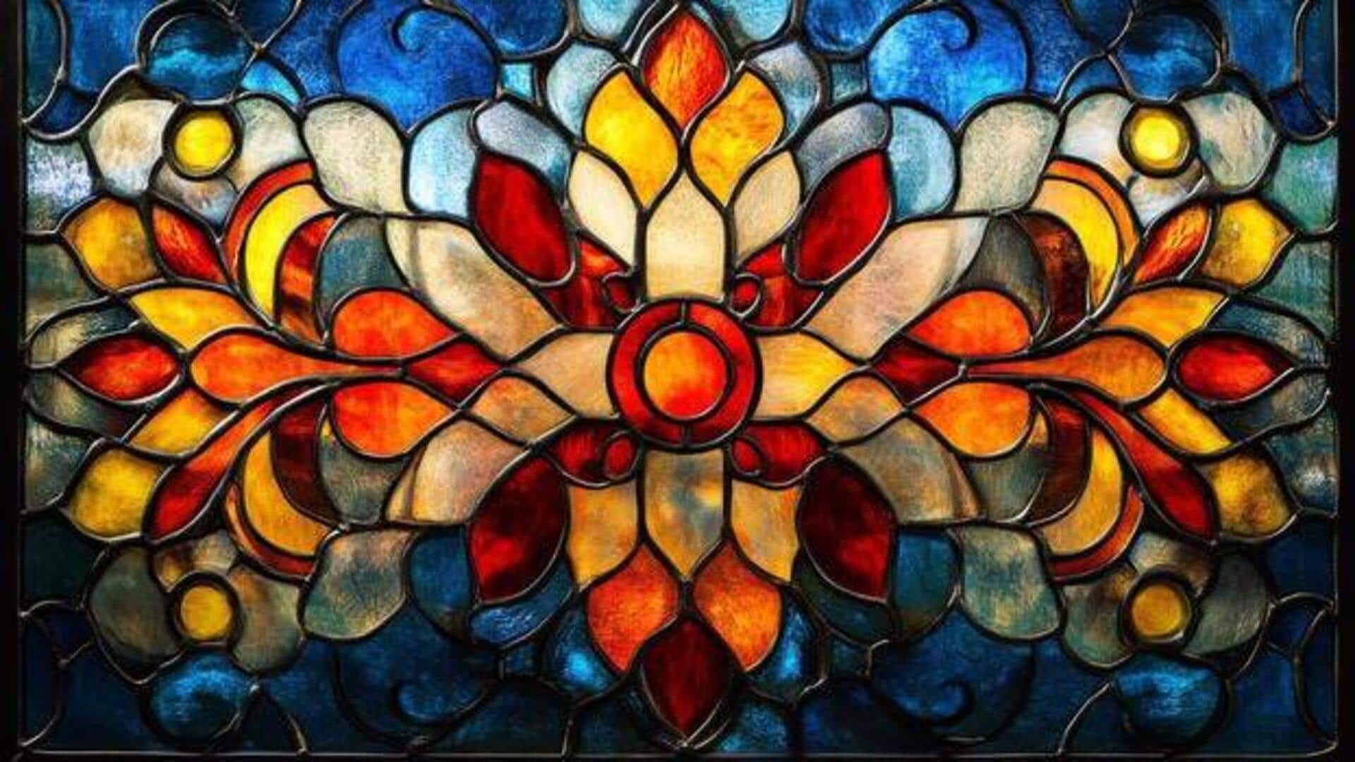 How to create beautiful stained glass art