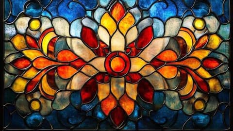 How to create beautiful stained glass art