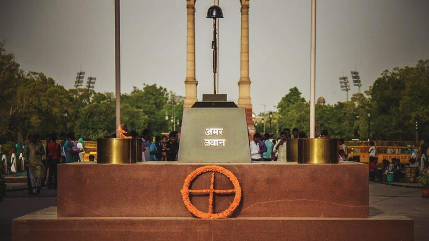 Amar Jawan Jyoti merged with War Memorial flame