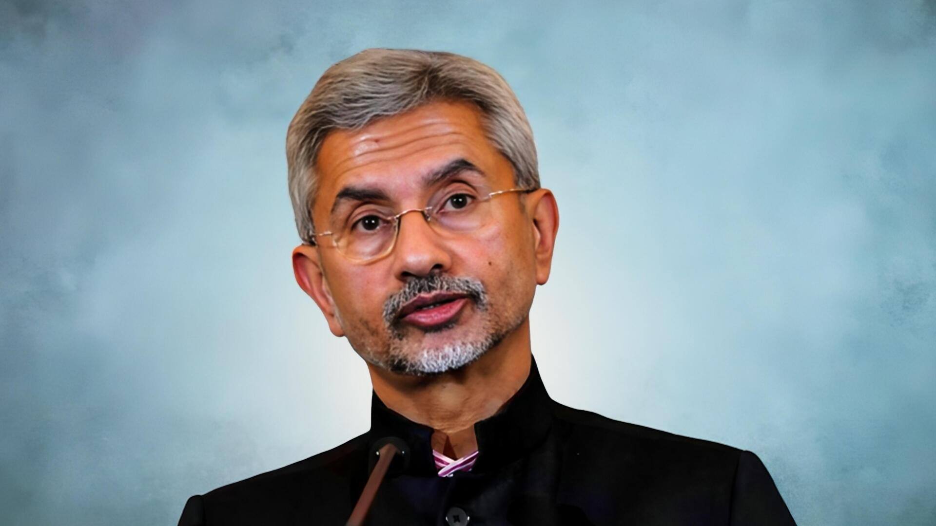 Get over 'West is bad guy' syndrome: Jaishankar to China