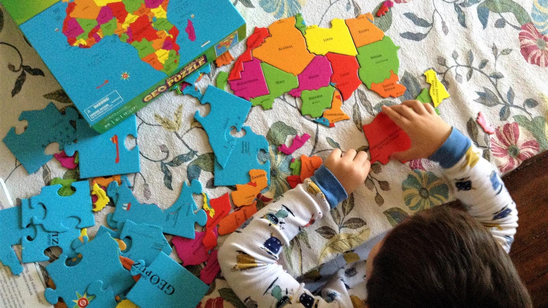 Fun map activities to improve your child's spatial skills