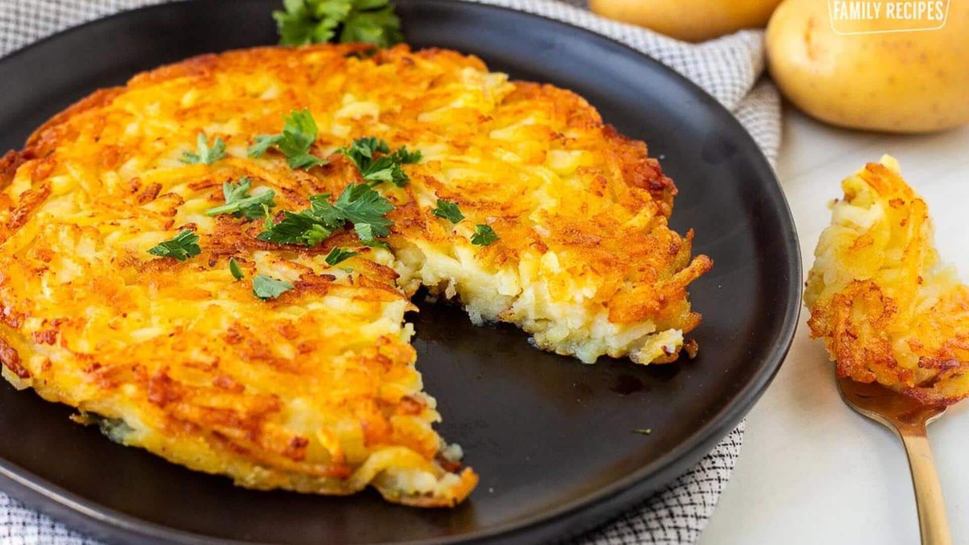 These Swiss rosti variations are delightful!