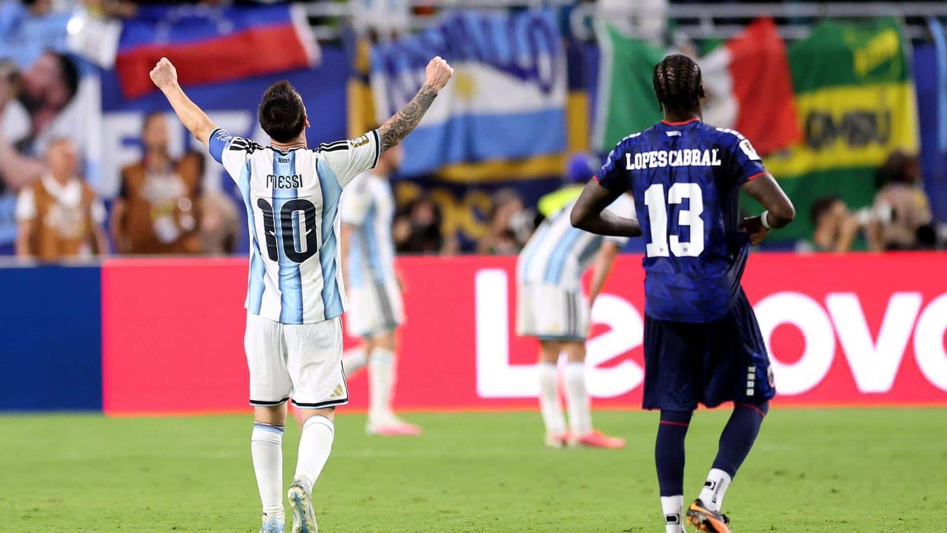 FIFA World Cup: Argentina edge past Cape Verde 3-2