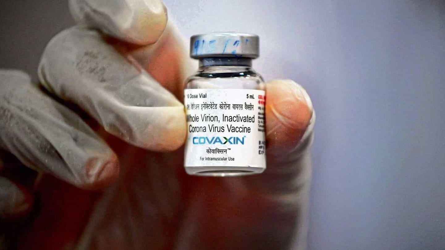 What about COVAXIN? What about COVAXIN?