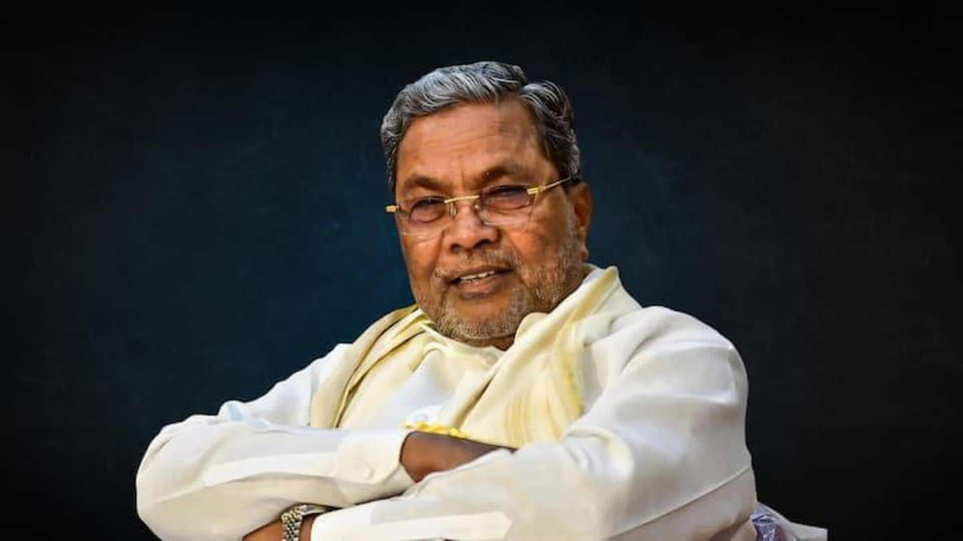 'Entire Cabinet with me': Siddaramaiah reacts to governor's prosecution sanction