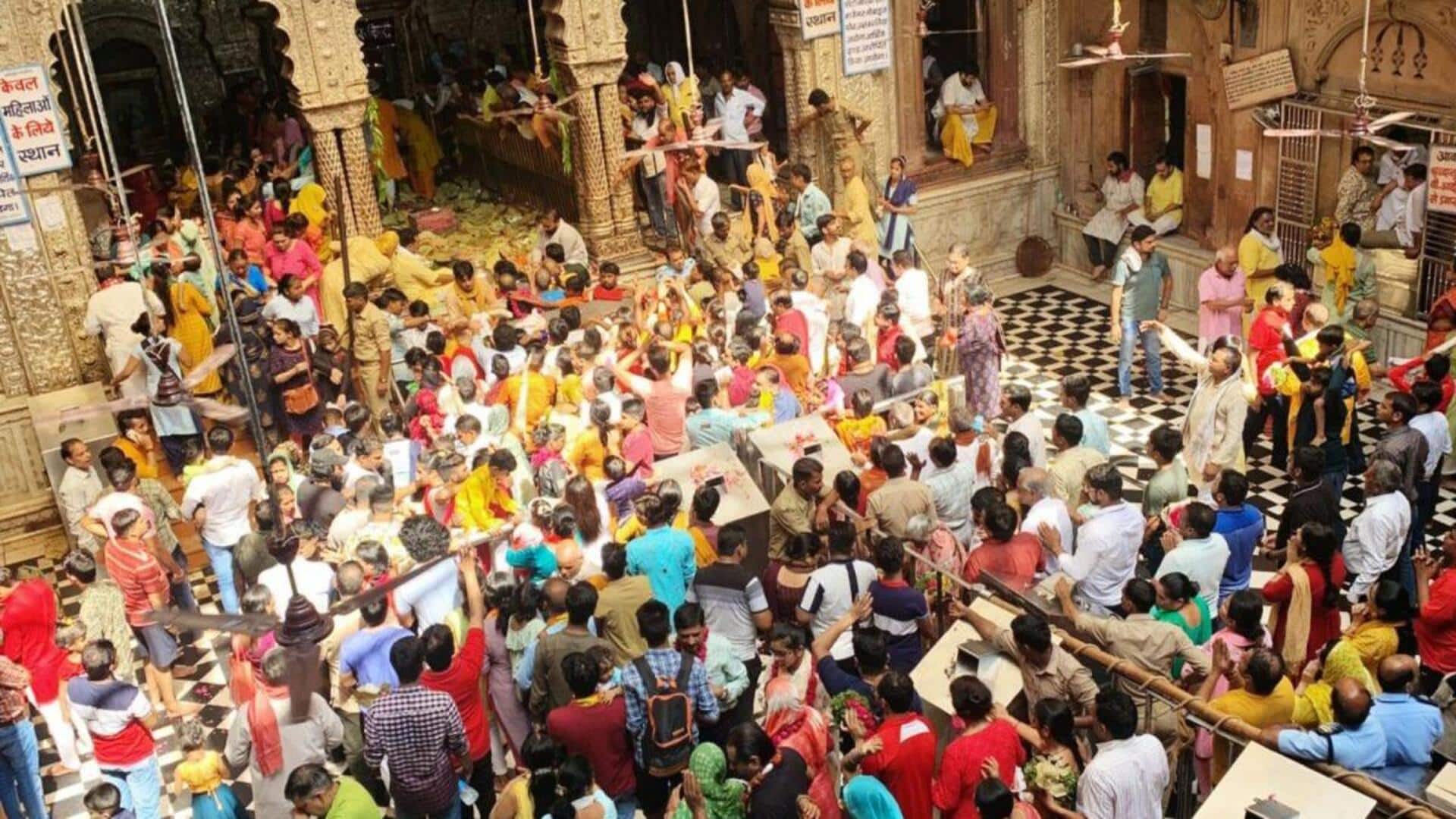 Women thieves targeting devotees at Mathura temples arrested Women thieves targeting devotees at Mathura temples arrested