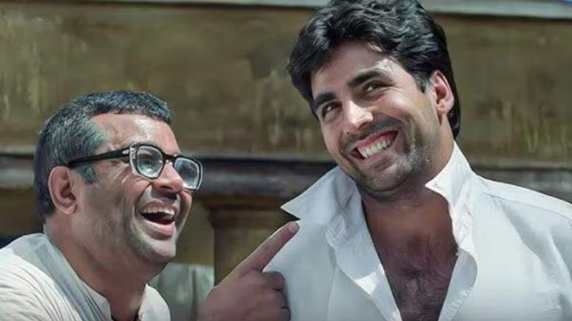 Paresh Rawal rejoined 'Hera Pheri' because Akshay Kumar defended him?