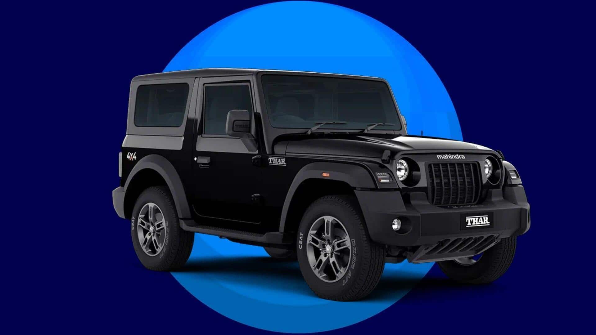 2025 Mahindra Thar launched at ₹10 lakh: Check top features