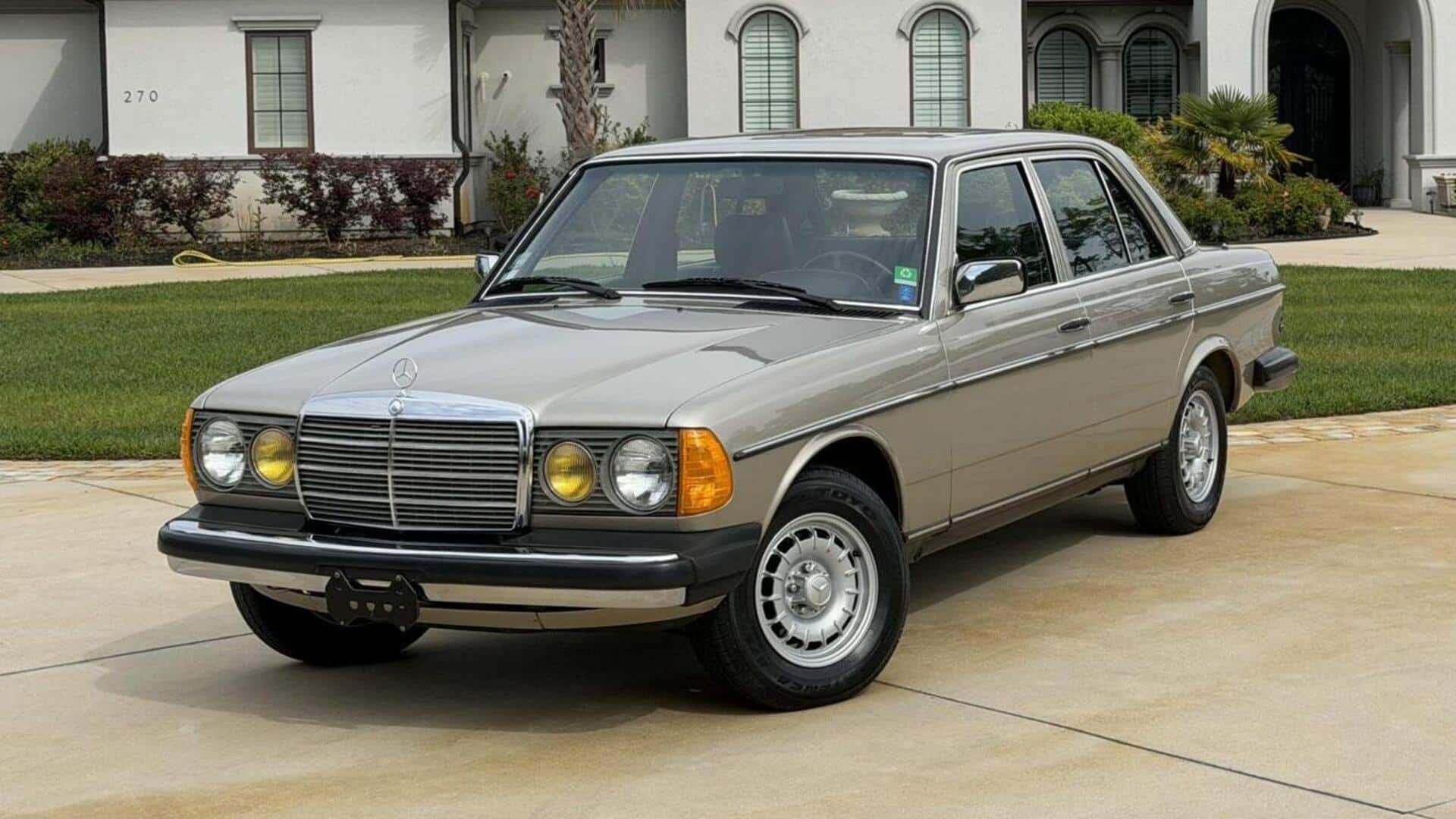 This 40-year old Mercedes-Benz sedan is now up for grabs