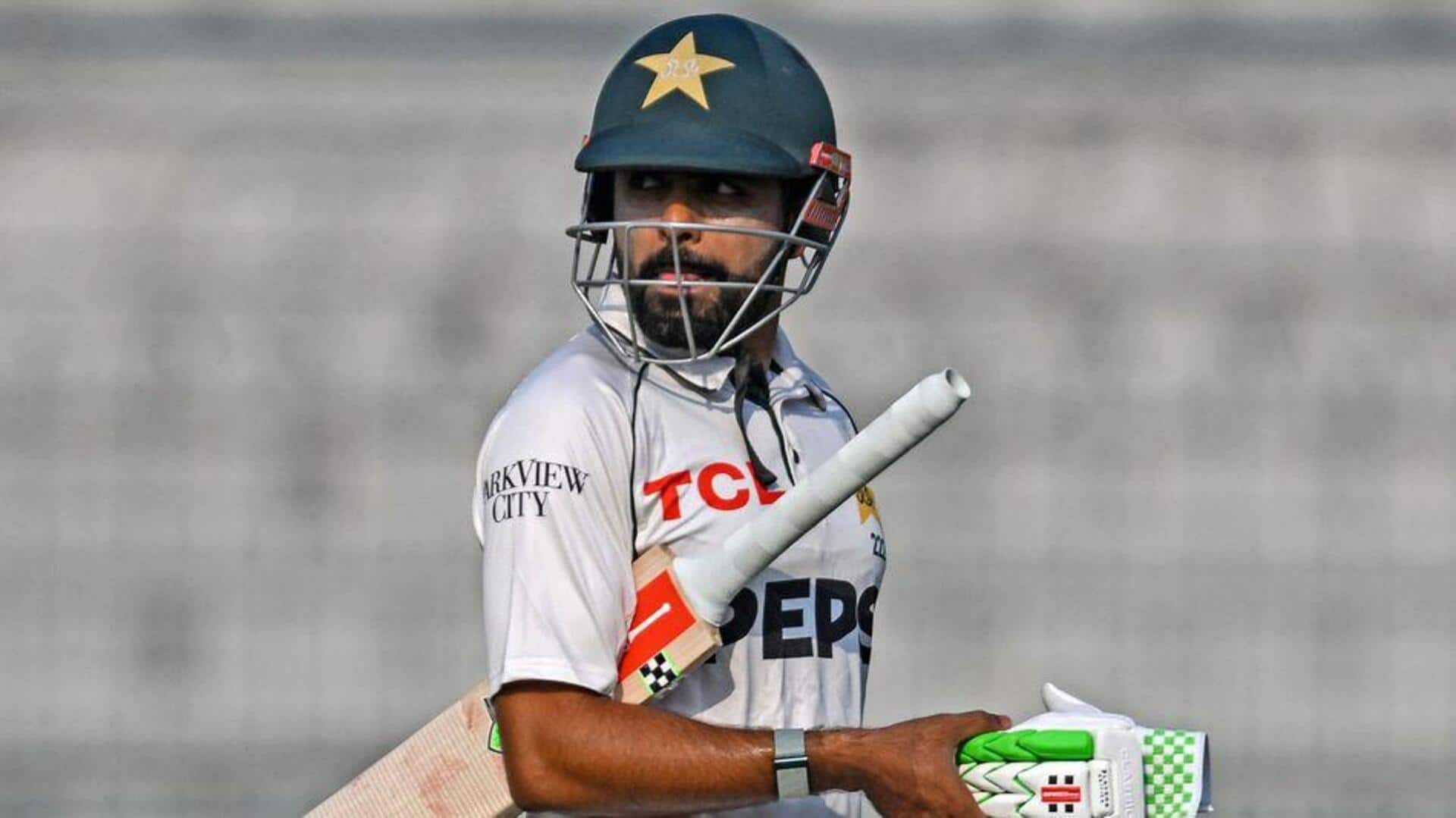 Babar Azam hammers his 31st Test half-century: Key stats