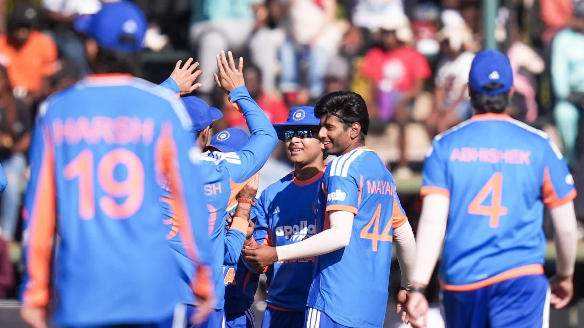 Mayank Yadav rattles Zimbabwe with three-fer in 3rd T20I: Stats
