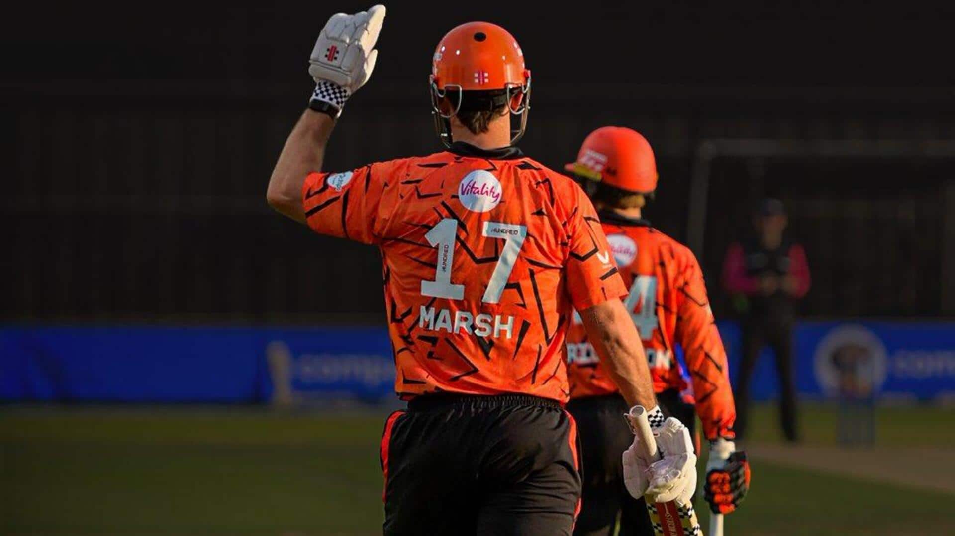 The Hundred, Mitchell Marsh surpasses 350 sixes in T20s: Stats