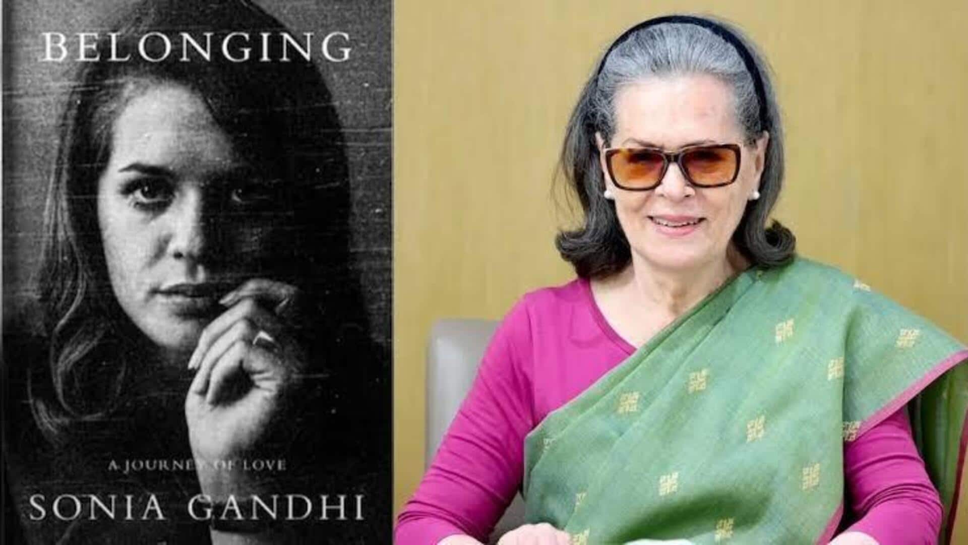 Sonia Gandhi's memoir to be published by HarperCollins India