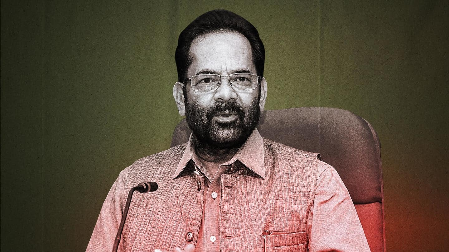 Mukhtar Abbas Naqvi resigns as minister amid Vice President speculations