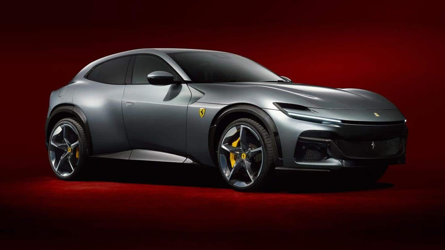 Ferrari Purosangue SUV goes official with V12 engine: Check features