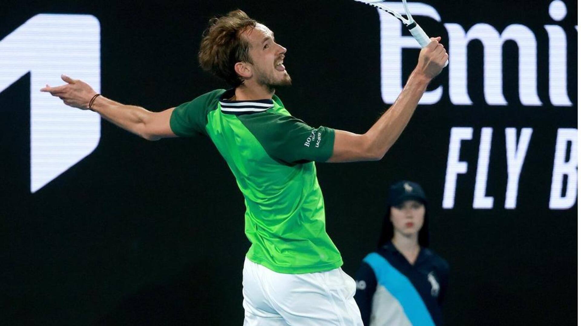 Australian Open: Daniil Medvedev wins five-set thriller, reaches third round