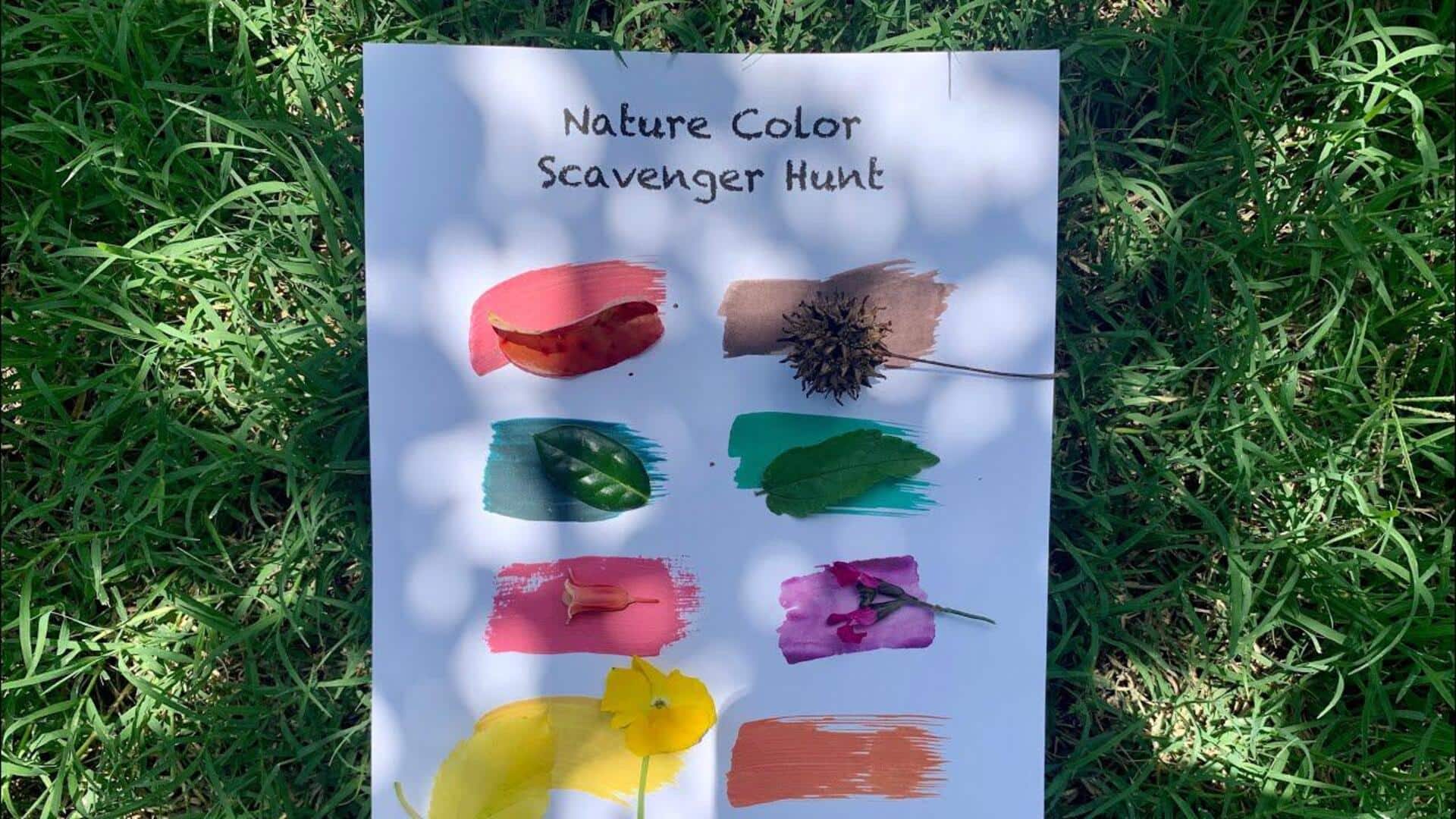 How to make nature scavenger hunts more fun How to make nature scavenger hunts more fun