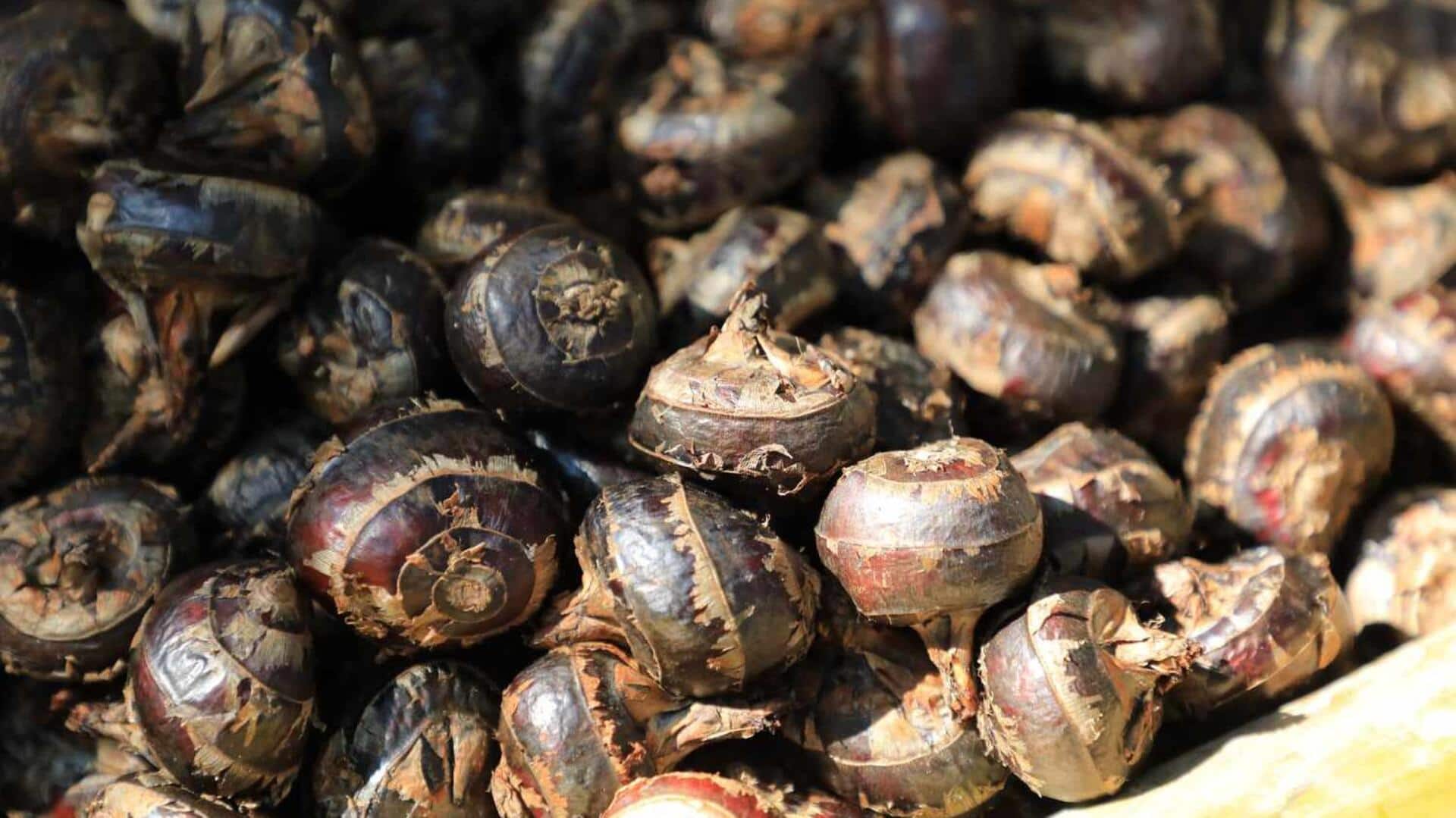 5 delectable dishes with water chestnut