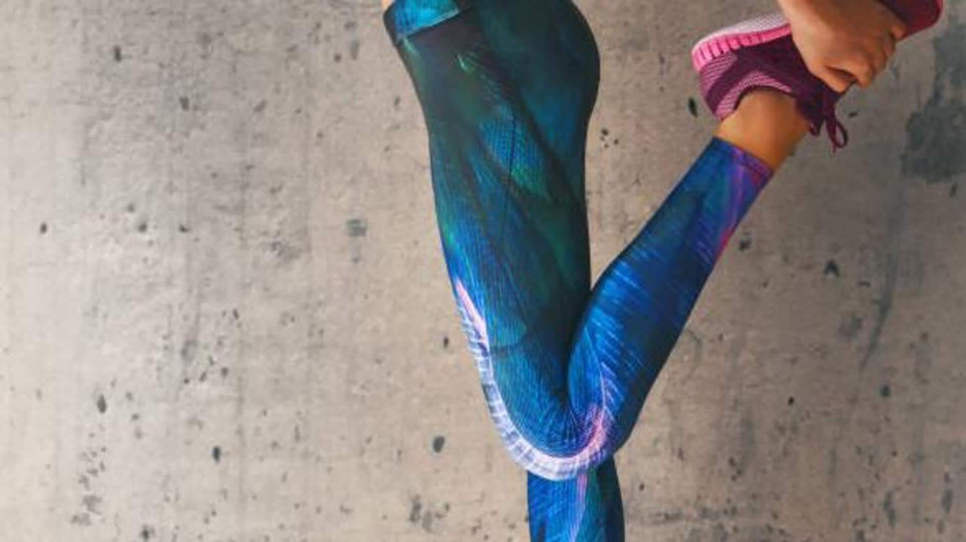 What to wear with printed leggings