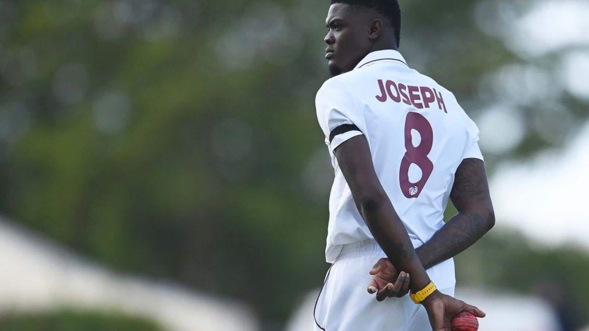 Alzarri Joseph responds to Daren Sammy's 'declined selection' statement
