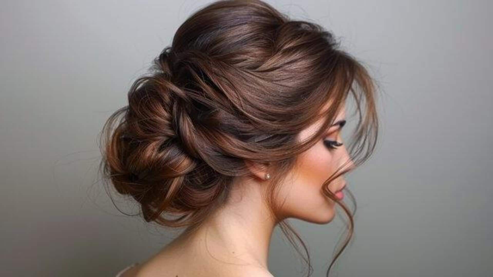 How to master an upswept hairdo