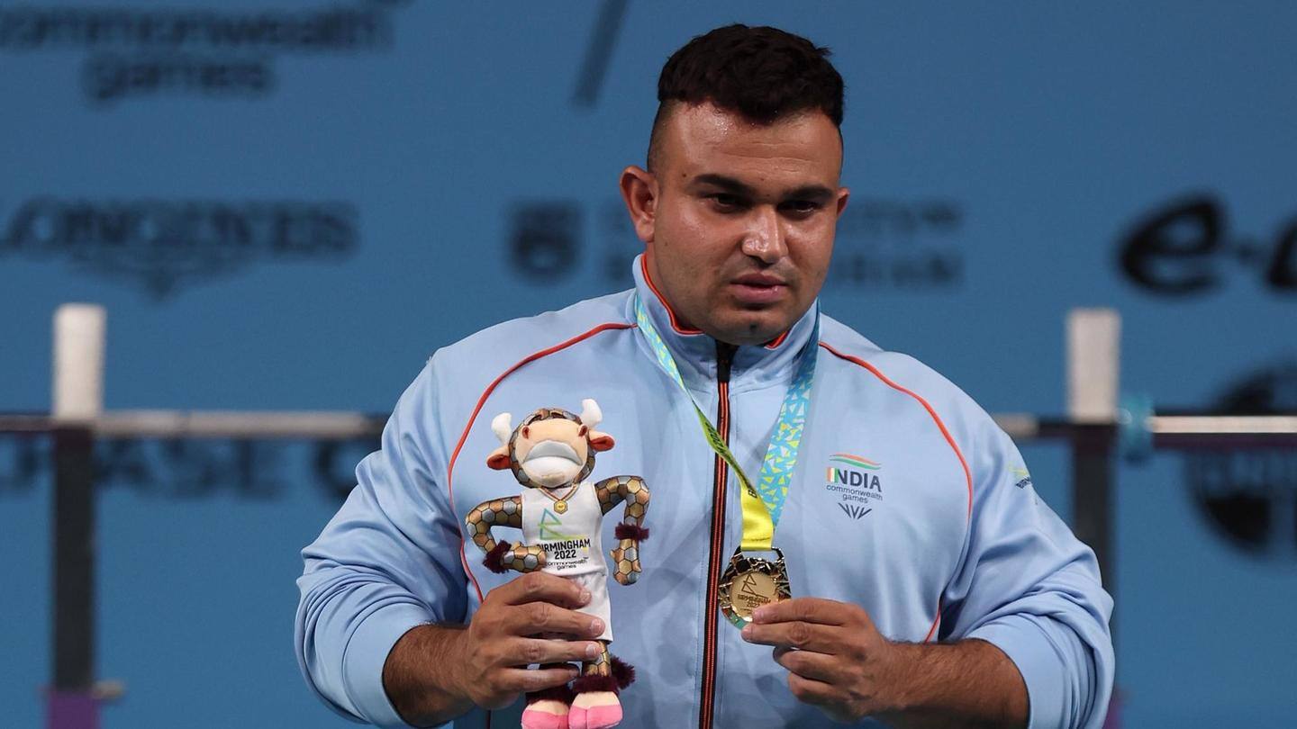 CWG: Para athlete Sudhir wins gold in men's heavyweight powerlifting