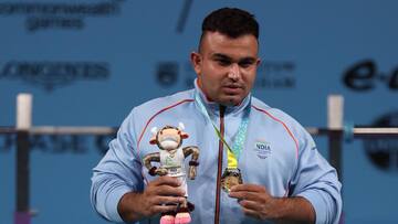 CWG: Para athlete Sudhir wins gold in men's heavyweight powerlifting