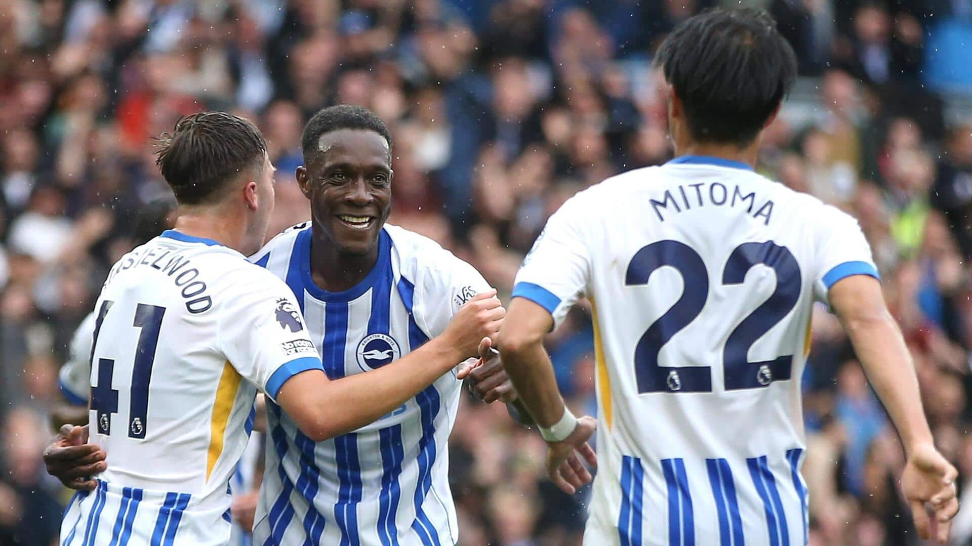 Premier League 2024-25, Brighton stun Manchester United 2-1: Stats