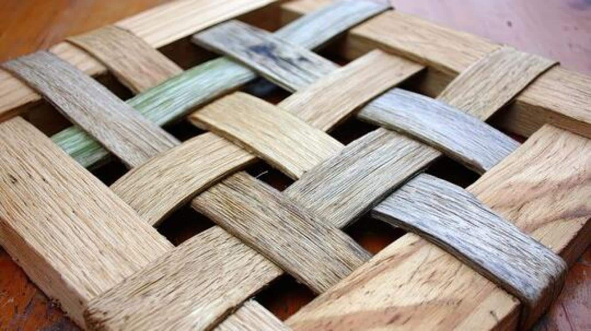 Create wooden trivets at home, we tell you how