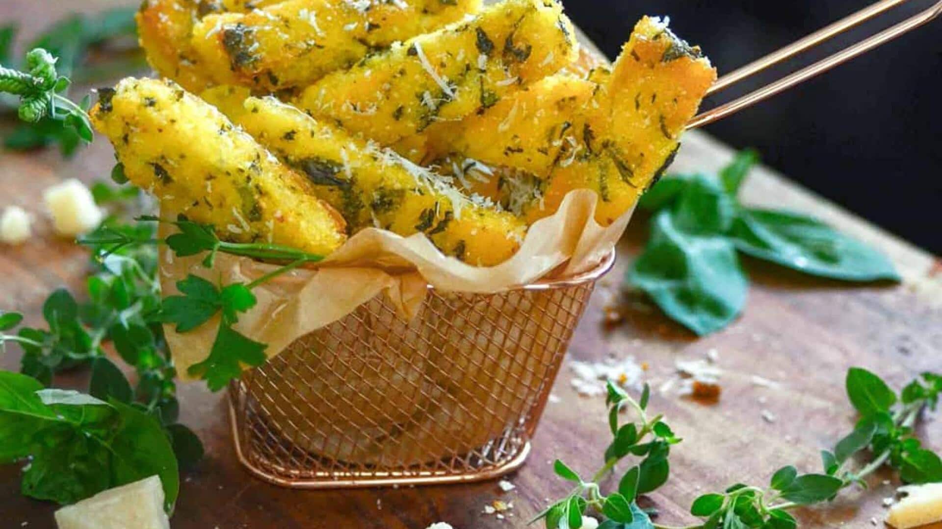 Fan of cornmeal? Try these Italian snacks