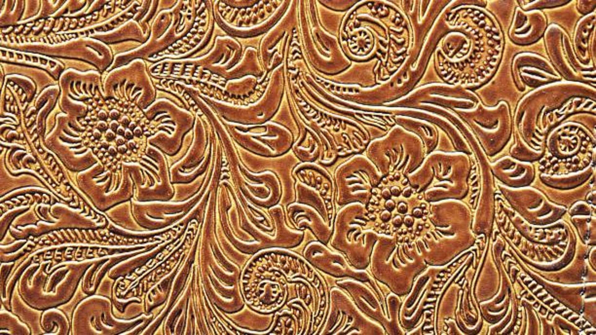What is leather embossing? 