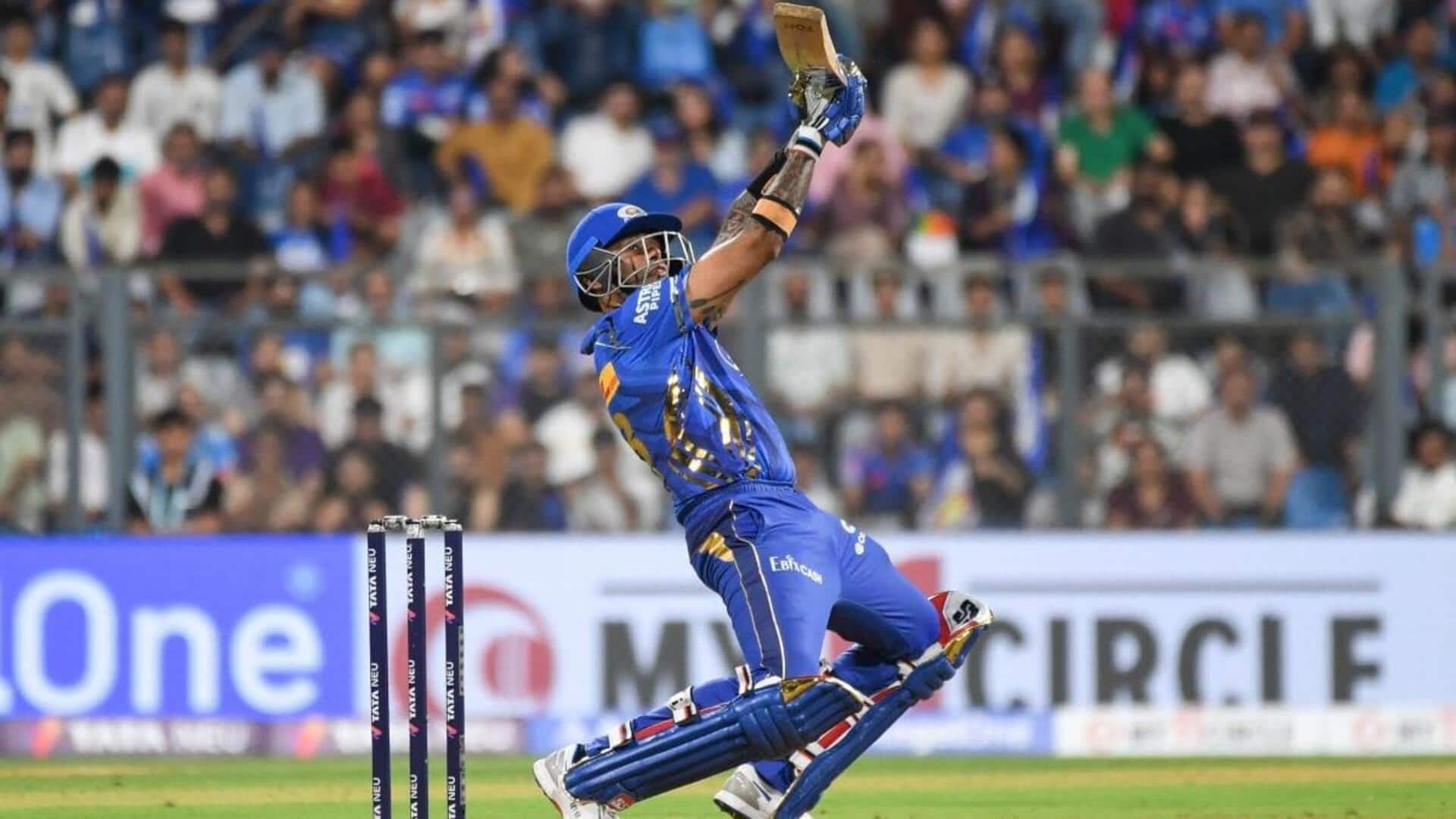 Listing non-openers with most runs in an IPL season 